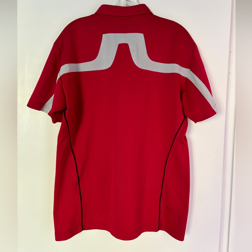 J. Lindeberg polo - red - large